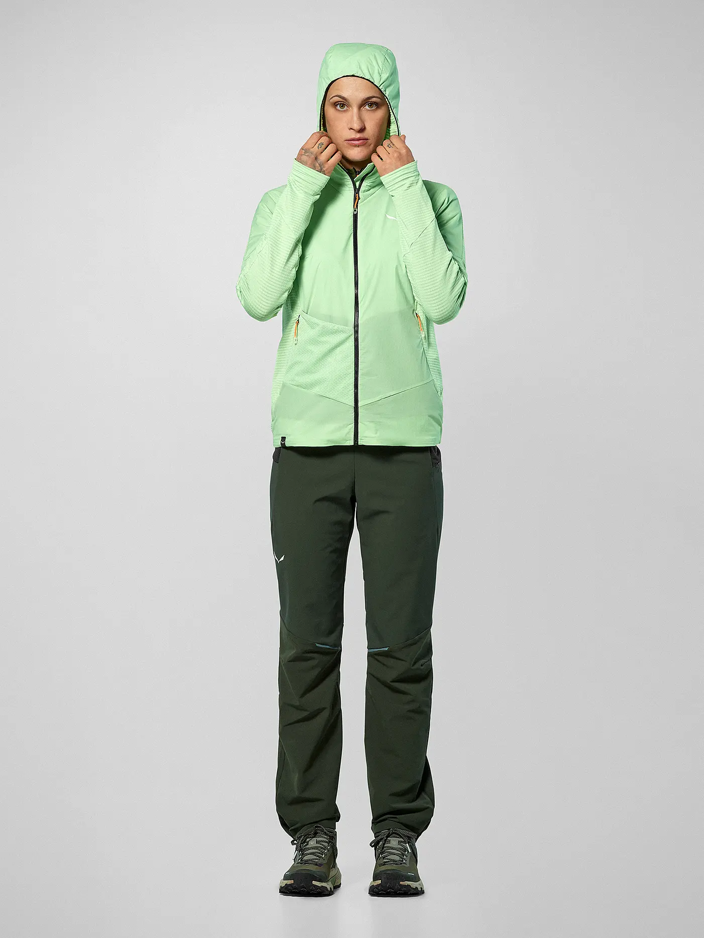 SALEWA | Damen Fleecejacke Pedroc PL Wind Hoodie | 